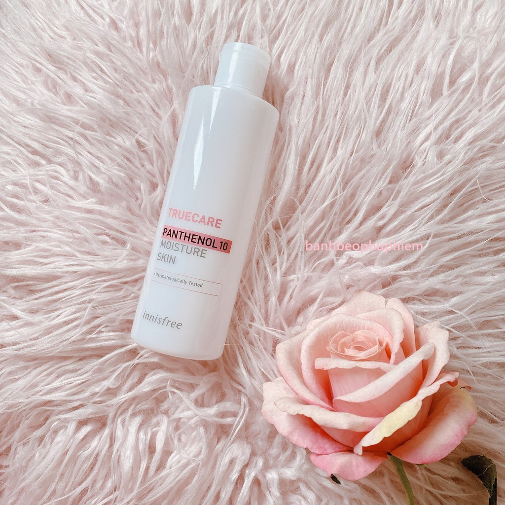 Nước Hoa Hồng Phục Hồi Dưỡng Ẩm Cho Da Khô Nhạy Cảm Innisfree Truecare Panthenol 10 Moisture Skin 250Ml