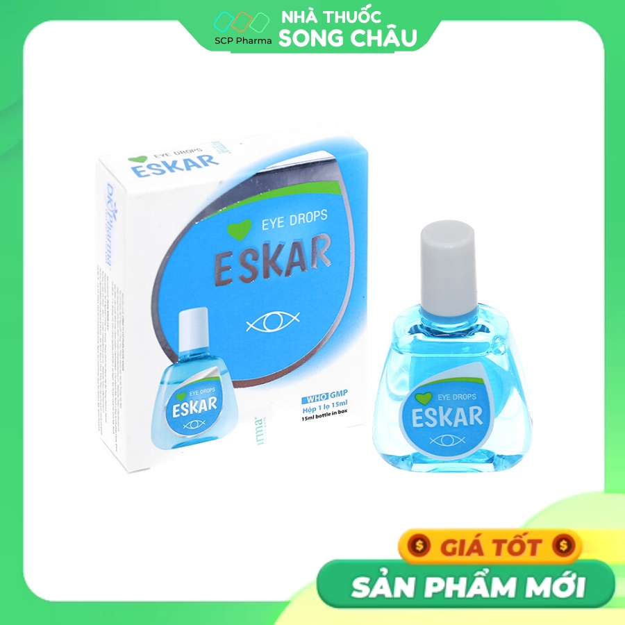 Nhỏ mắt ESKAR dùng cho mắt khô mỏi mắt