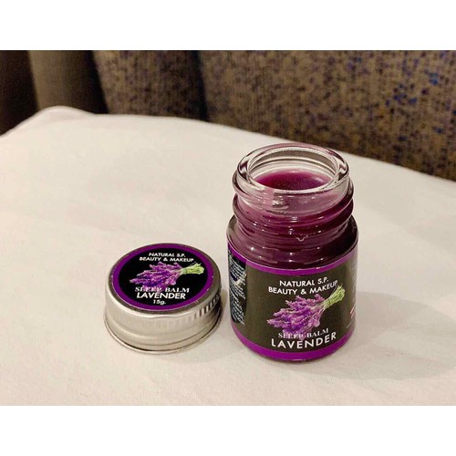 [HCM]Dầu Cù Là Giúp Ngủ Ngon LAVENDER SLEEP BALM Natural S.P. Beauty & Makeup 15g – Thái Lan