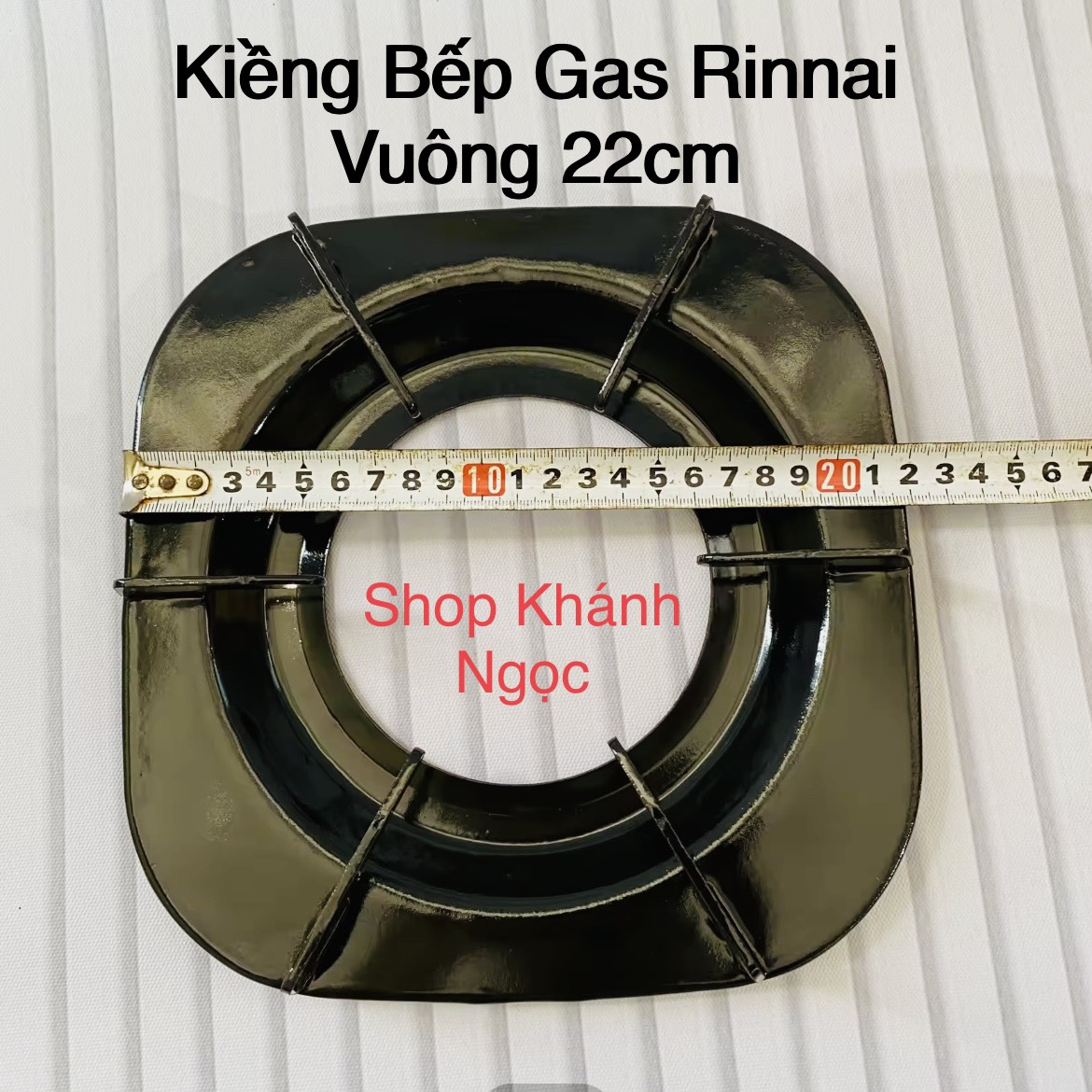 Bộ Ống điếu l Họng Đầu đốt mâm chia lửa RINNAI thay thế Bếp gas đôi RINNAI RV-260 / RV-270 / RV-360 / RV-370 - phụ kiện bếp gas rinnai