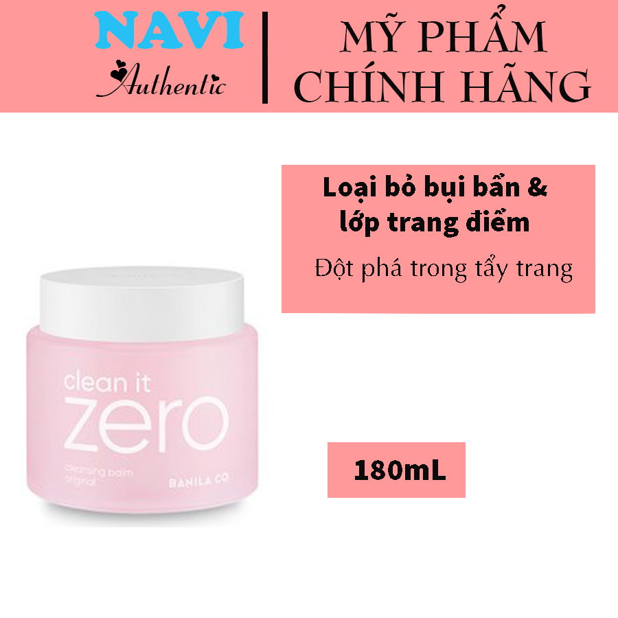 Tẩy Trang Sáp Zero - Clean It Zero Cleansing Balm 180Ml - Tẩy Trang Tinh Tế