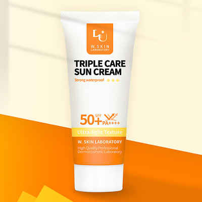 [W.skin Laboratory] Kem Chống Nắng Triple Care Sun Cream Cao Cấp