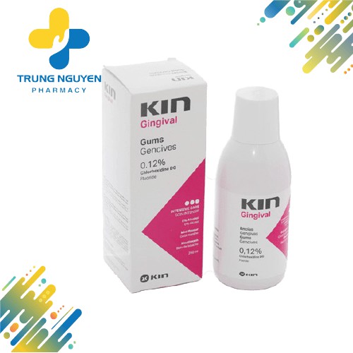 [Hcm]Nước Súc Miệng Ngăn Ngừa Viêm Nướu Kin Gingival 250Ml