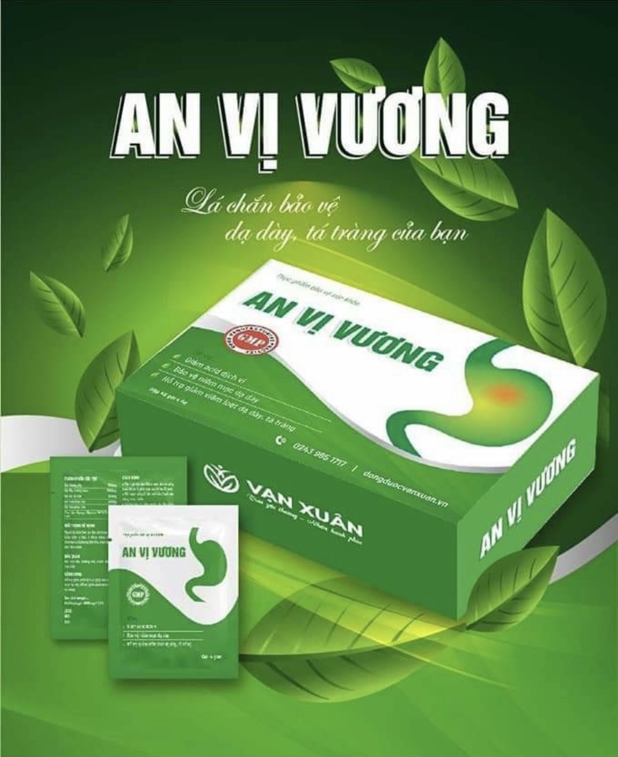 Dạ Dày An Vị Vương (Combo 5 Hộp)