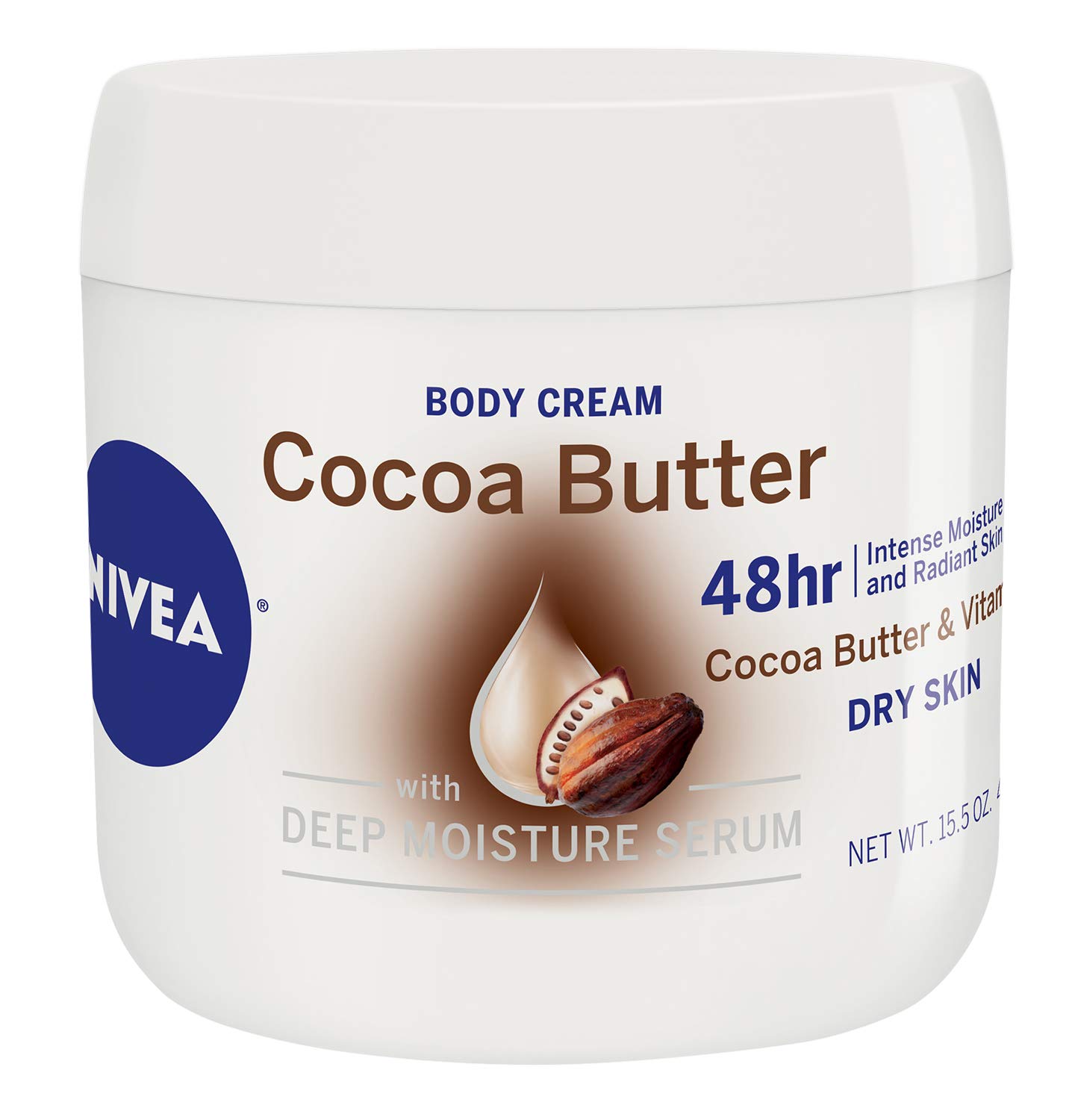 Kem Dưỡng Ẩm Cơ Thể Nivea Cocoa Butter Body Cream