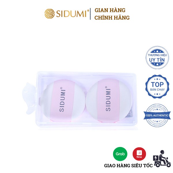 B&Ocircng Phấn Ướt Trang Điểm Si&Ecircu Mịn Sidumi X 2 Chiếc