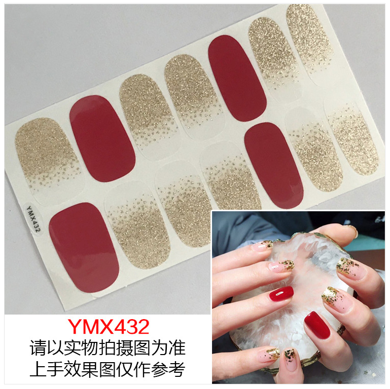 Móng tay giả  Miếng dán trang trí móng tay nghệ thuật