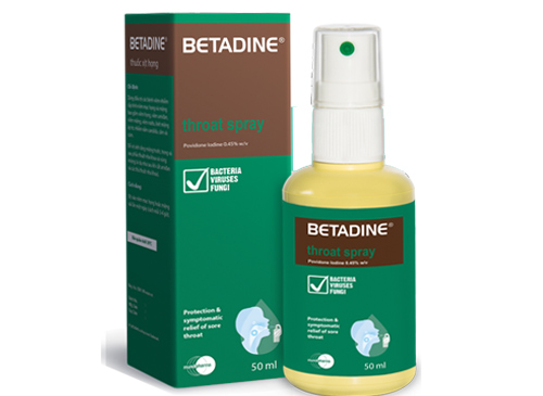 Xịt Họng Betadine Chai 30Ml