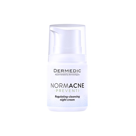 [Hcm]Kem Dưỡng Ban Đêm Giúp Kiểm Soát Dầu Nhờn Mụn Normacne Regulating – Cleansing Night Cream 55G