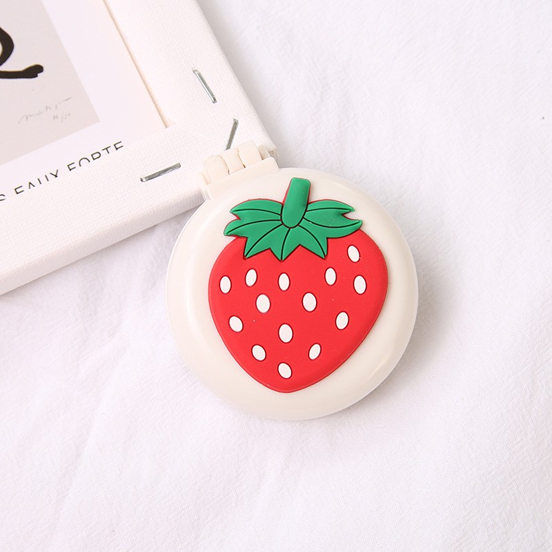Bộ gương lược gấp mini cầm tay phong cách Hàn Quốc