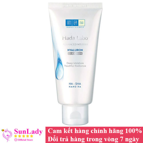 Kem Rửa Mặt Dưỡng Ẩm Tối Ưu Hada Labo Advanced Nourish 80g