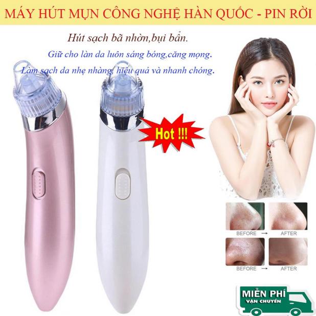 Máy Hút Mụn Minimáy Hút Mụn Cầm Taymáy Hút Nhờn Da Mặt Dễ Dàng Đánh Bay Bụi Bẩn Mụn Cám Mụn Đầu Đen Với 4 Đầu Hút [Cực Mạnh] - Mua Ngay 1 Đổi 1 Trong 7 Ngày. Tặng Móc Điện Thoại Khi Mua !