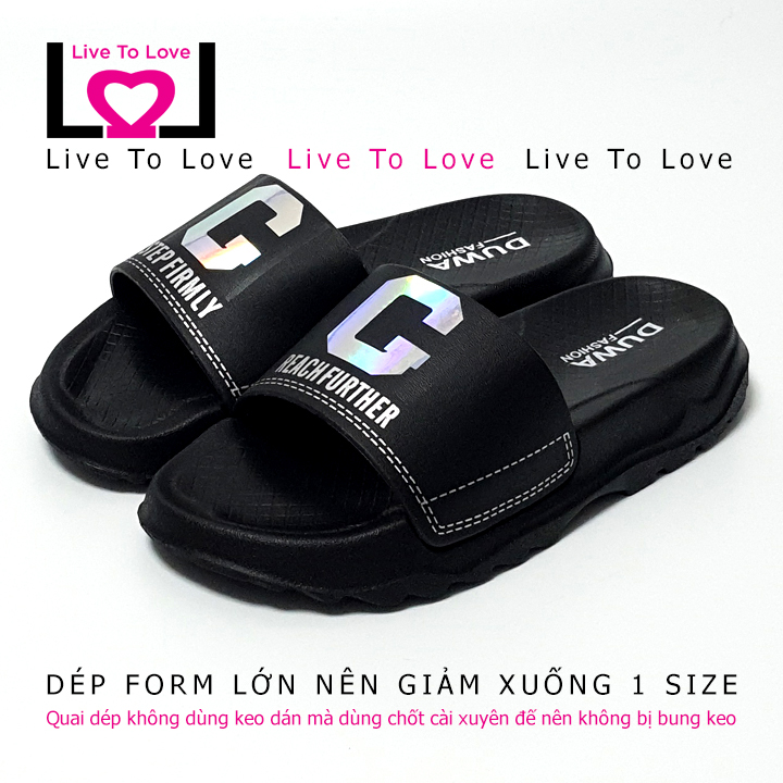 Dép nam nữ quai ngang siêu nhẹ DUWA - Hàng chính hãng - LN2062