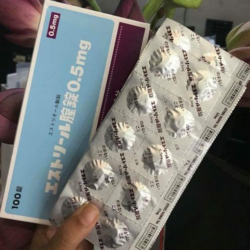 Viên Nén Phụ Khoa Estoril 0.5Mg Nhật Bản Vỉ 10 Viên Diệt Khuẩn Phụ Khoa Vệ Sinh Phụ Nữ Làm Hồng Se Khít Vùng Kín. [ Chính Hãng Nhật - Gửi Từ Người Thân ]