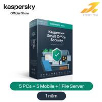 Phần mềm diệt virus Kaspersky Small Office Security 5 PCs 5 Mobile 1 Server