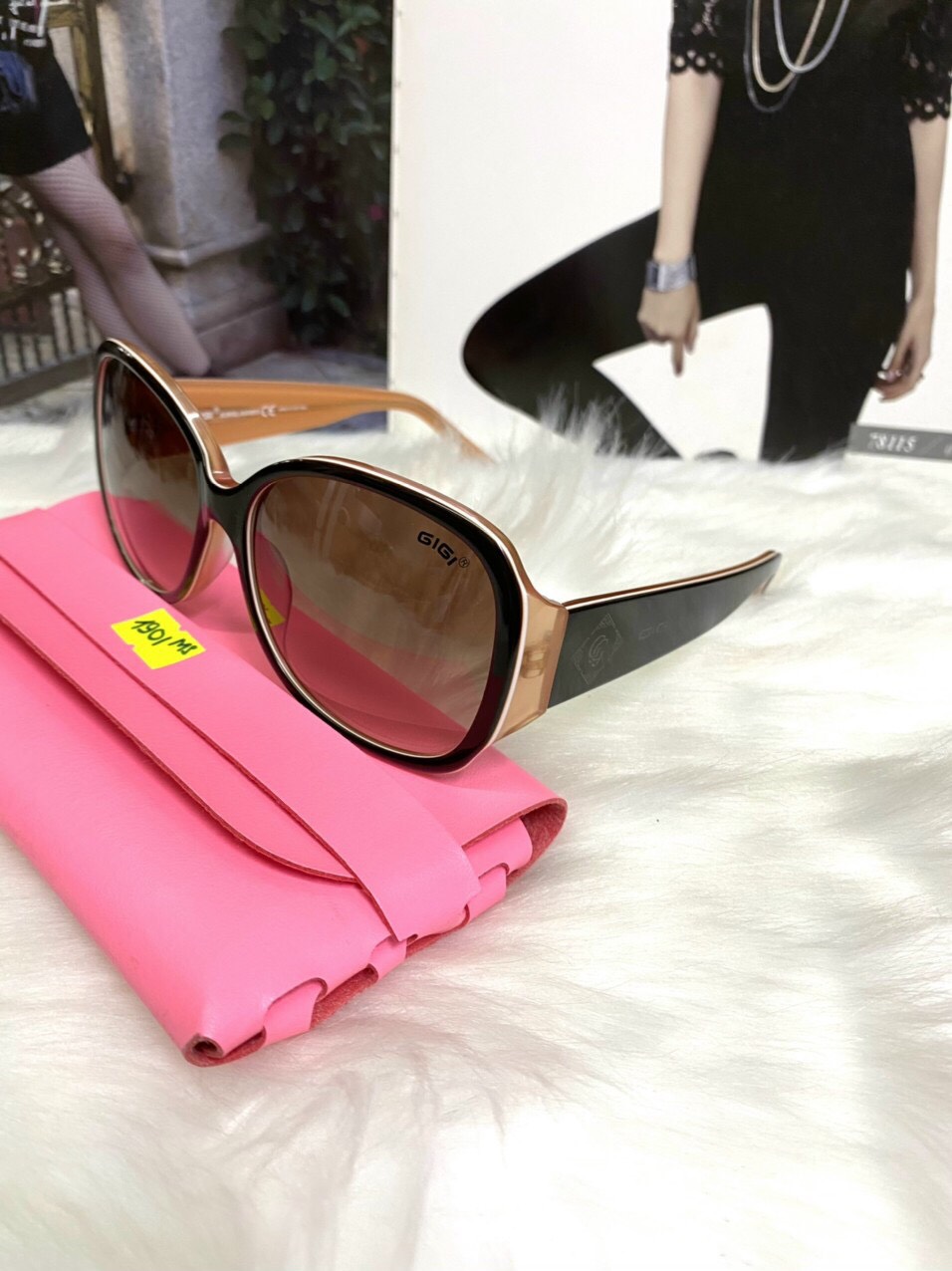 {hcm} MẮT KÍNH MÁT NỮ CAO CẤP CHỐNG UV 400 GIGI 1901 {TẶNG HỘP KHĂN LAU VÀ NƯỚC LAU KÍNH}