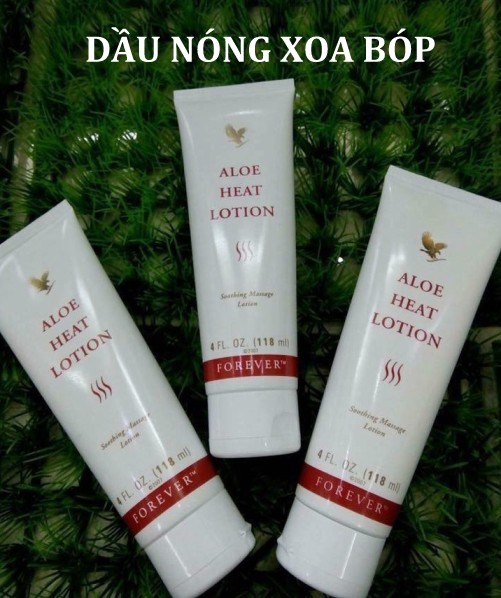 Dầu Nóng Xoa Bóp Lô Hội Aloe Heat Lotion