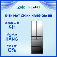 [GIAO TẠI HCM] Tủ lạnh Hitachi Inverter 540 lít R-HW540RV(X) - Bảng điều khiển ngoài cảm ứng - Làm đá tự động - Ngăn bảo quản thực phẩm chân không