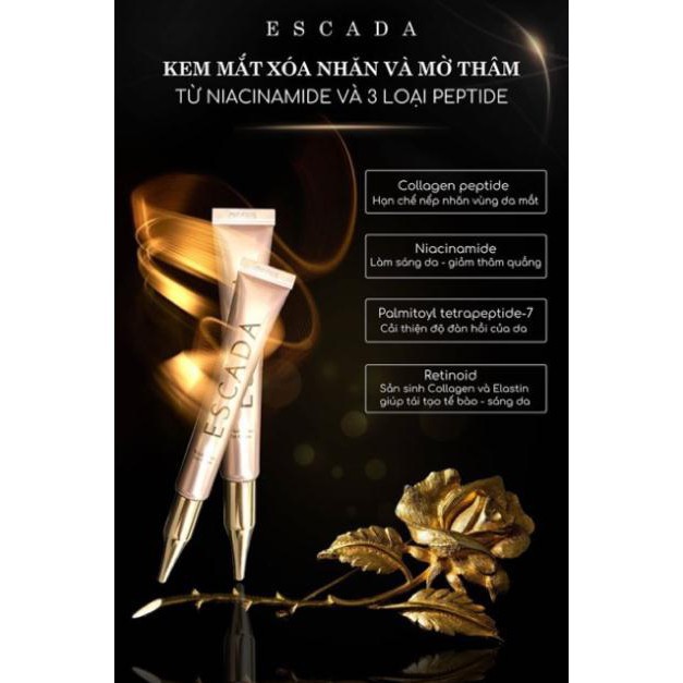 Sản phẩm cao cấp kem quầng thâm bọng mắt escada Hàn quốc