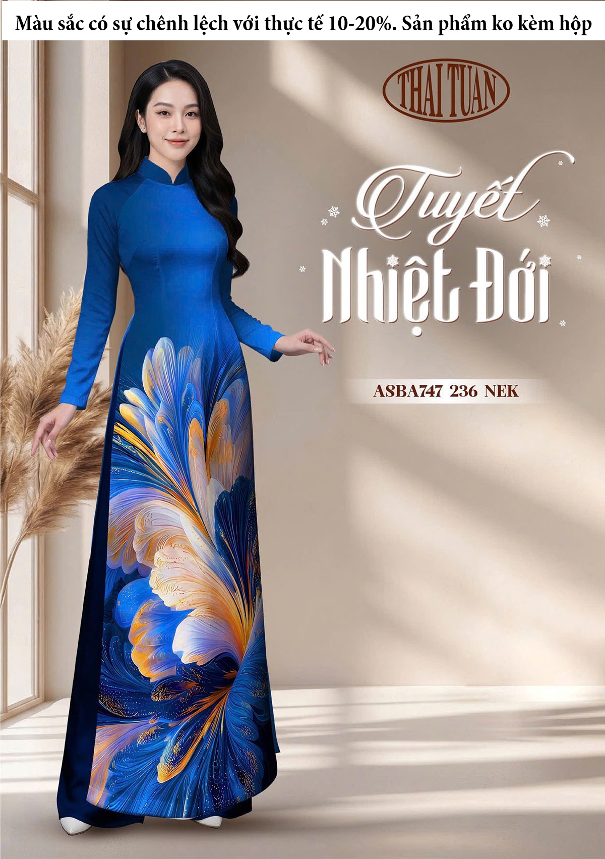[Vải Áo]Vải Áo Dài Thái Tuấn Dày Dặn Đứng Phôm Mềm Rũ -BST Tuyết Nhiệt Đới T7