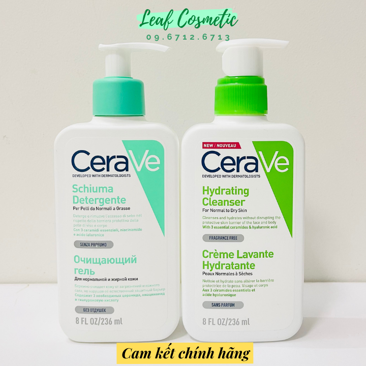 [ Chính Hãng ] Sữa Rửa Mặt Cerave Foaming Facial Cleanser