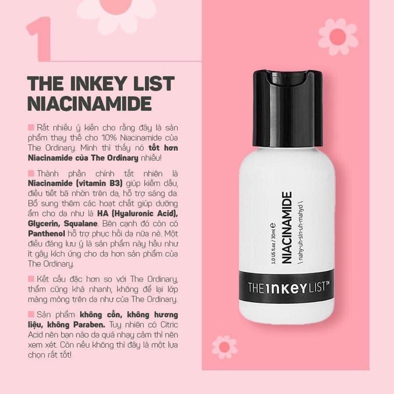 Serum Niacinamide The Inkey List