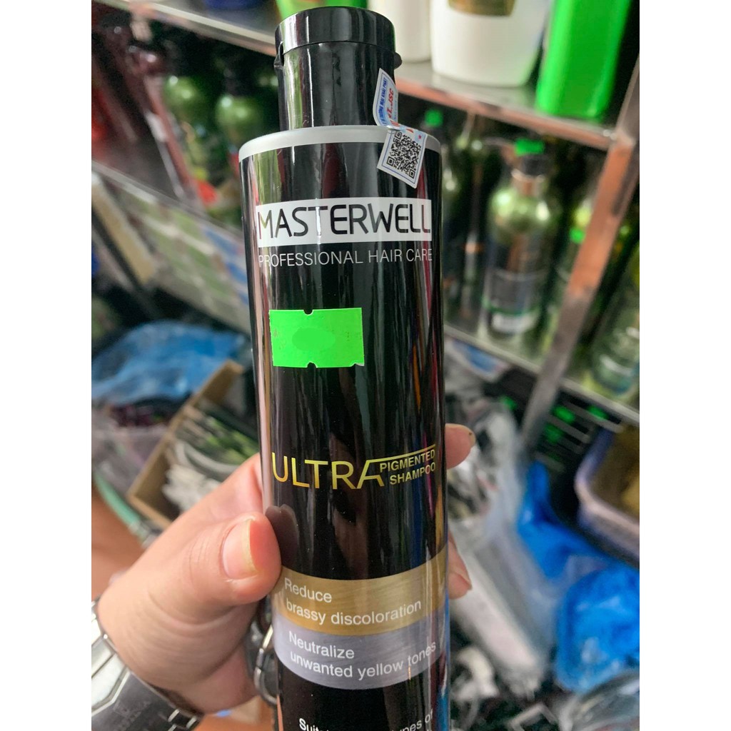 Dầu Gội Vàng Sang Khói Masterwell 260Ml