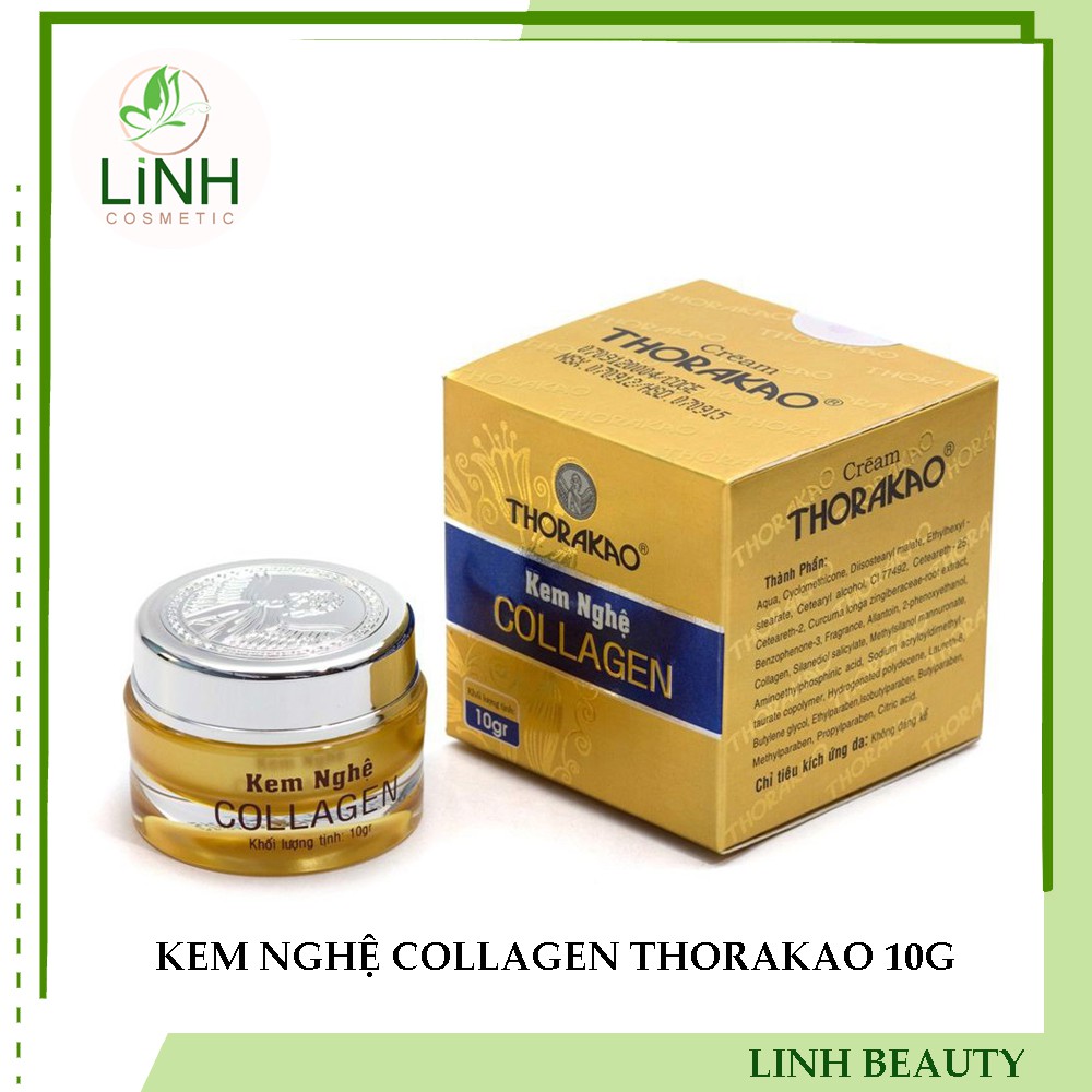 Kem nghệ Collagen Thorakao 10g cam kết hàng đúng mô tả chất lượng đảm bảo an toàn đến sức khỏe người sử dụng đa dạng mẫu mã màu sắc kích cỡ