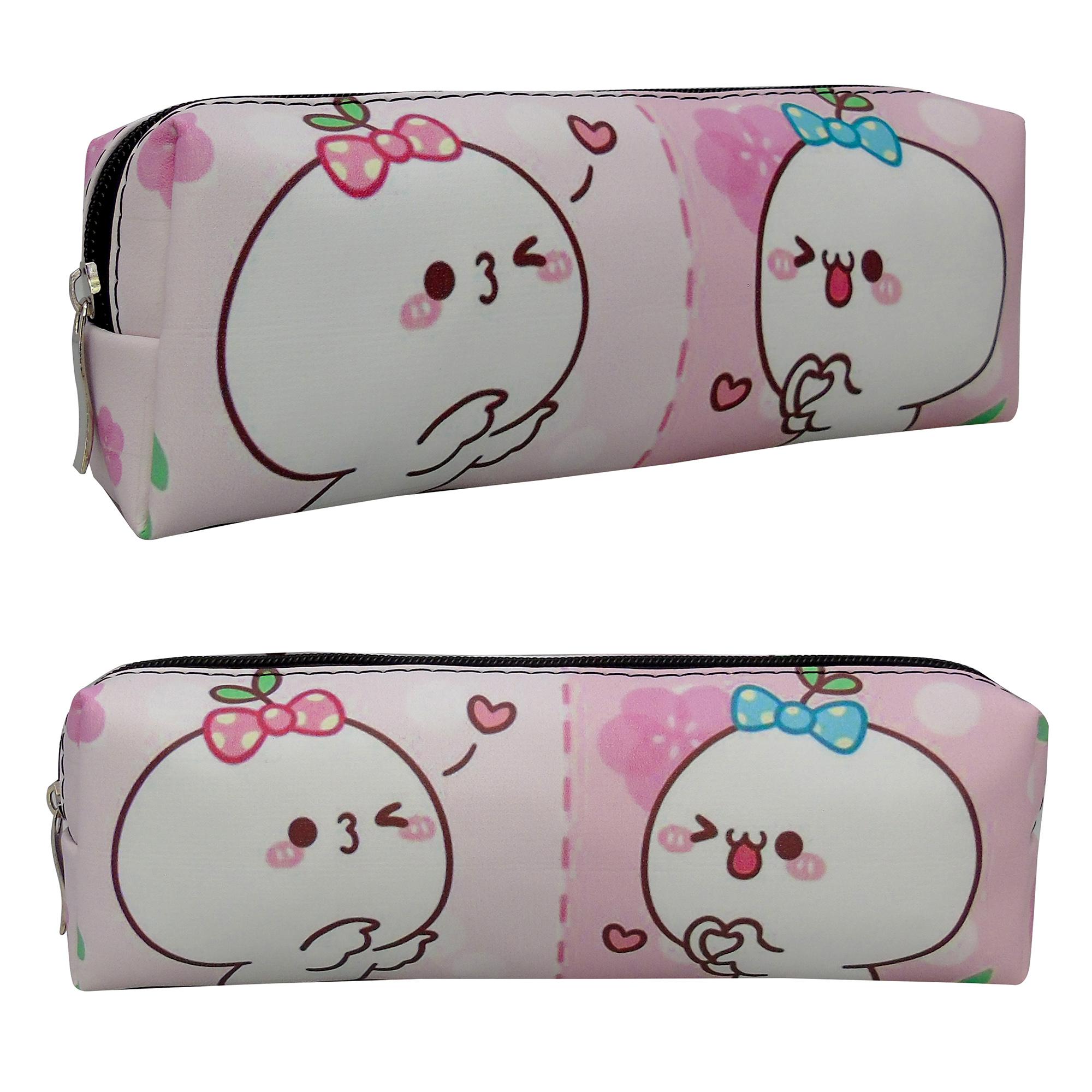 [HCM]Hộp bút bóp viết in hình Kawai cute giá rẻ MH114