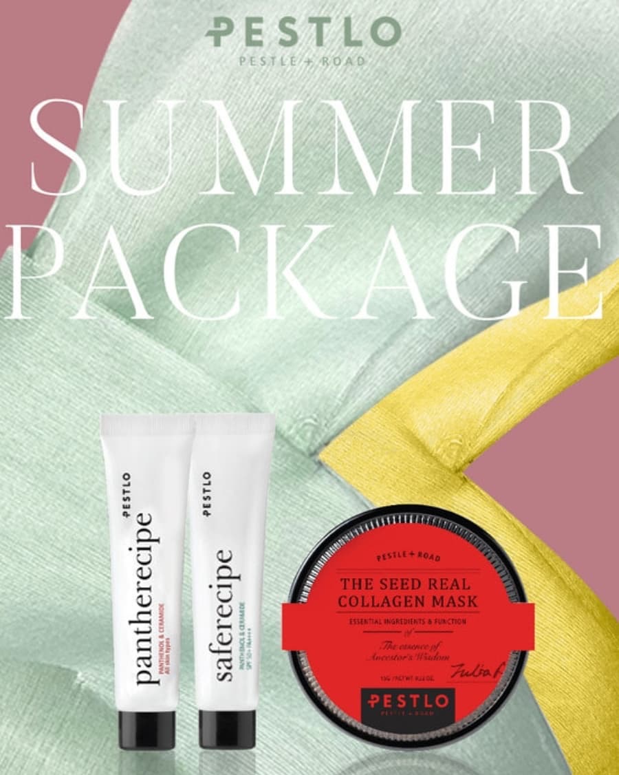 [Hcm][Nhacuabeautyholic] Set Dưỡng Da Mini Pestlo Summer Package