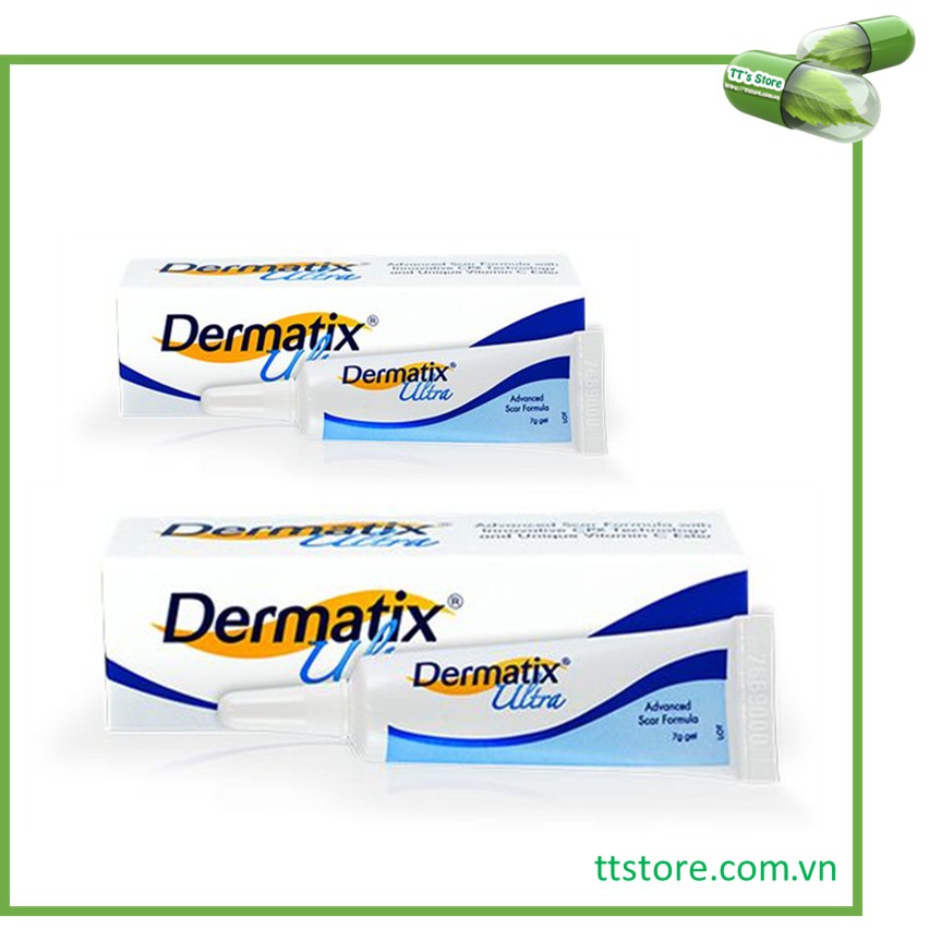 [Hcm]Gel Sẹo Dermatix Ultra (Tuýp 2G 7G 15G) [Dematix Dematis Dermatis]