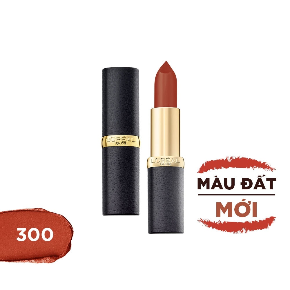 [Hcm]Son Mịn Lì Cao Cấp Color Riche Matte - Bst Earth On Fire Color Riche Matte Earth On Fire 300