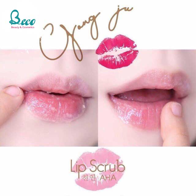 Combo 5 Ủ Hồng Môi Nhũ Hoa Gong Ju Lip Scrub Aha Hàn Quốc Khủ Thâm Dưỡng Ẩm