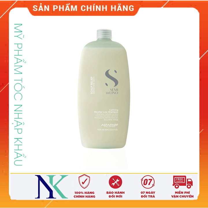 [Hcm]Dầu Gội Alfaparf Relief Calming Chăm Sóc Da Đầu Nhạy Cảm 1000Ml