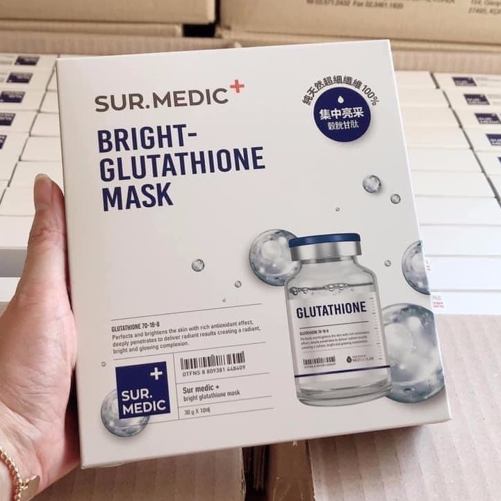 Mặt Nạ Trắng Da Sur.Medic Bright Glutathione Mask