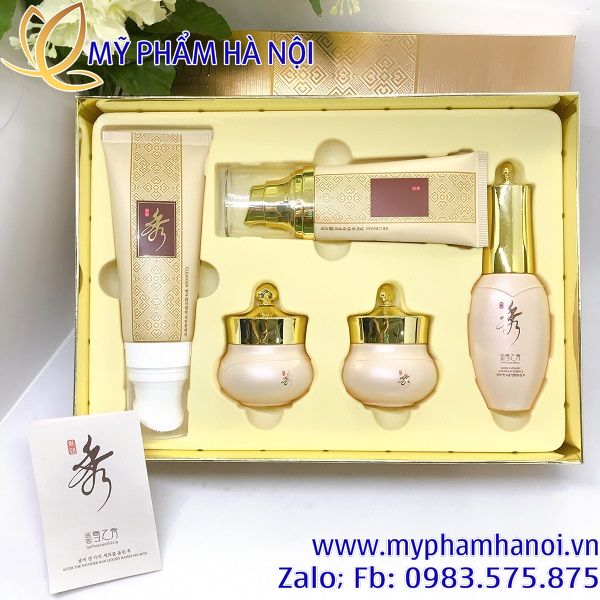 BỘ DƯỠNG DA MỜ NÁM LANHUA 5IN1 HÀN QUỐC