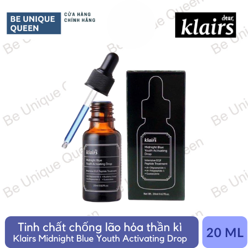Tinh chất Dưỡng Phục Hồi Da Ban Đêm Klairs Midnight Blue Youth Activating Drop Serum 20ml