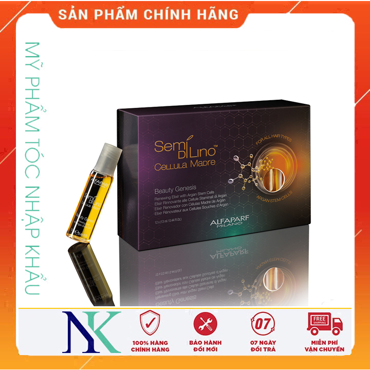 [Hcm]Huyết Thanh Tái Tạo Tế Bào Gốc Cho Tóc Alfaparf Milano Sdl Cellula Madre 12 X 13Ml