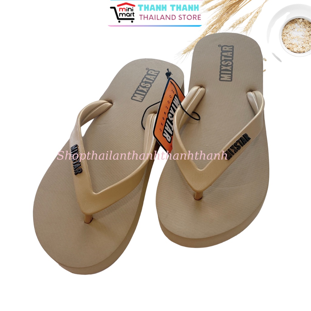 Dép tông lào Thái Lan nam siêu nhẹ siêu bền đi mưa không ngấm nước MIXSTAR MV1