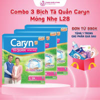 Combo 3 Bịch Tã Quần Caryn Mỏng Nhẹ Size L28 - Tã Quần Cho Người Hạn Chế Tự Chủ vấn Đề Bài Tiết - Thanh Ngân