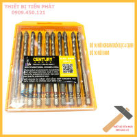 Mũi Khoan Đa Năng 4 Cạnh Century 6MM 8MM 10MM 12MM Đuôi Lục Bằng Thép TUNGSTEN YG6 Siêu Cứng ( Hàng Chính Hãng )