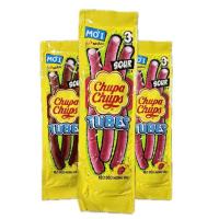 Kẹo Dẻo Chupa Chups Sour Ống Tubes