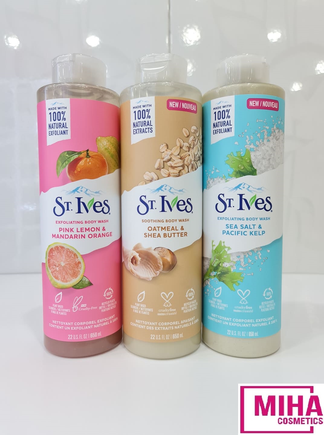 [HCM]Sữa Tắm Tẩy Tế Bào Chết St.Ives 650ml USA
