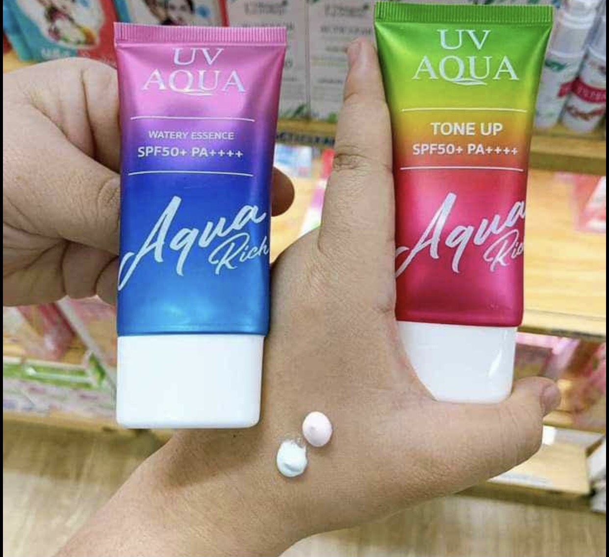 [Hcm]Kem Chống Nắng Nangpaya Uv Aqua Rich Thái Lan