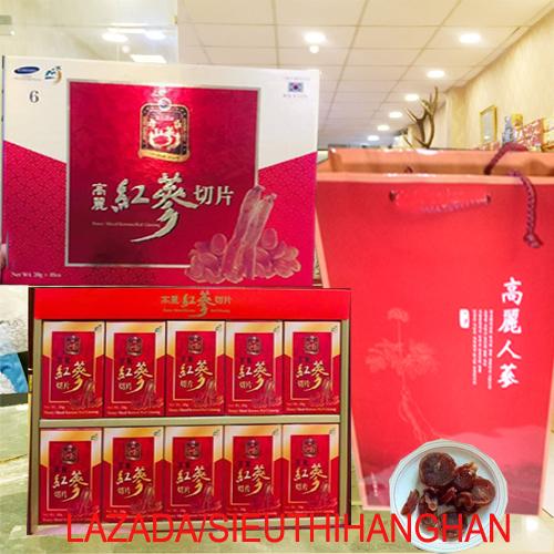 Hồng sâm lát tẩm mật ong Hàn Quốc SAMBOK 200g loại đặc biệt hồng sâm đỏ với mật ong tinh khiết- TRỢ GIÁ MẠNH