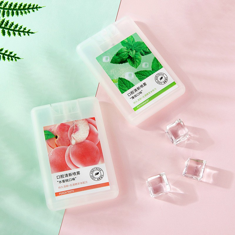 ? Xịt Thơm Miệng Trái Đào Dung Tích 15Ml - Hàng Chuẩn Nội Địa - Y123