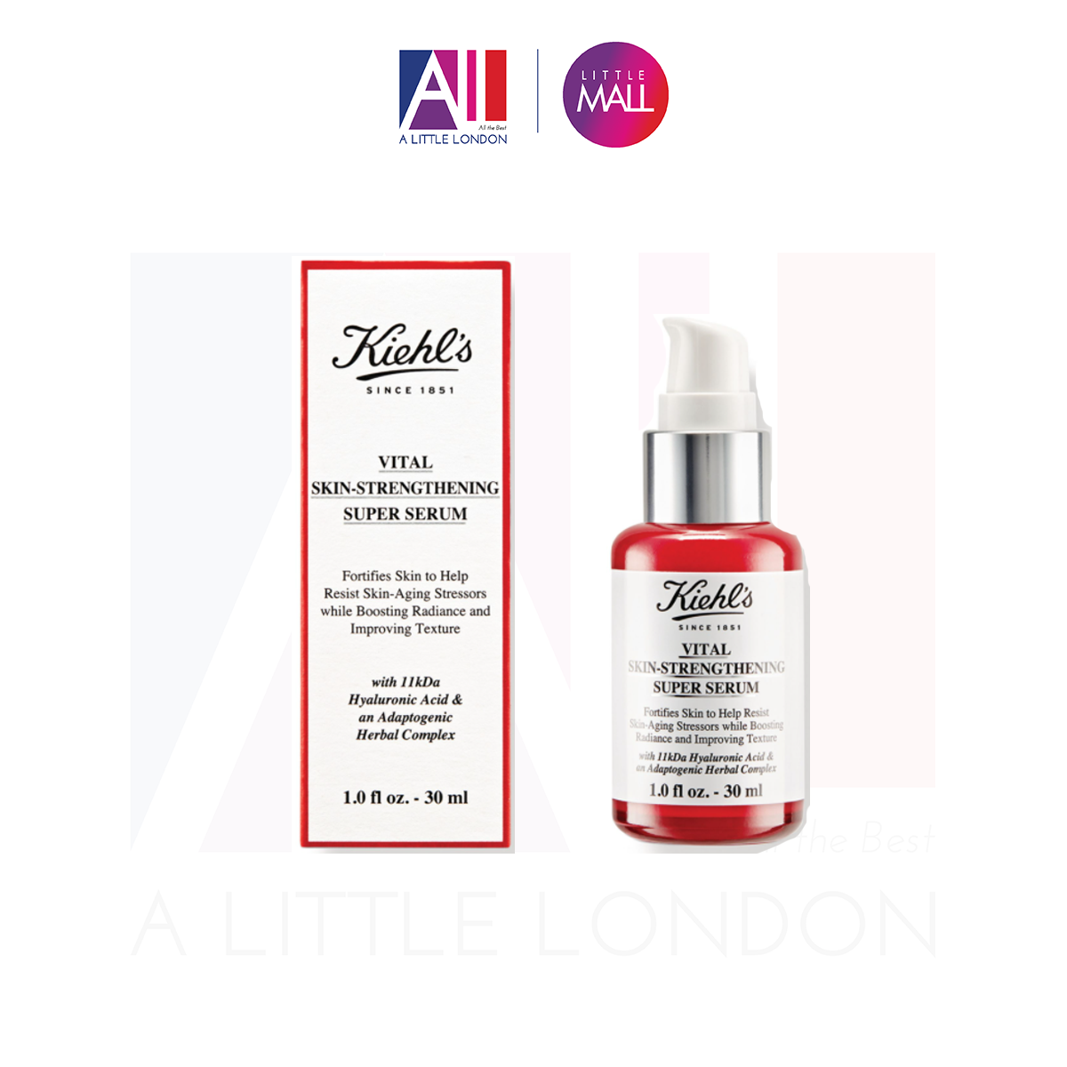 Tinh Chất Kiehls Vital Skin Strengthening Super Serum - 50Ml (Bill Anh)