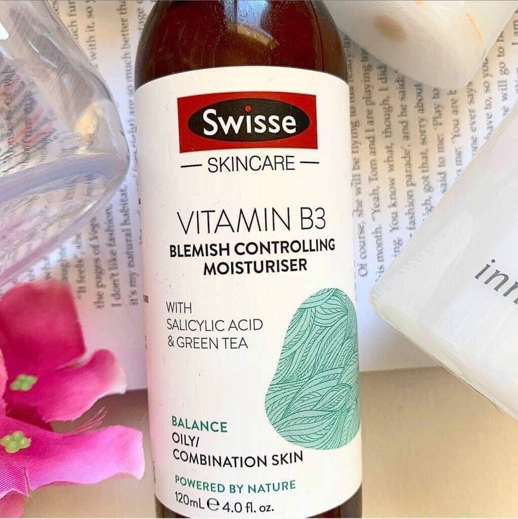 Kem Dưỡng Ẩm Swisse Skincare Vitamin B3 Blemish Controlling Moisturiser