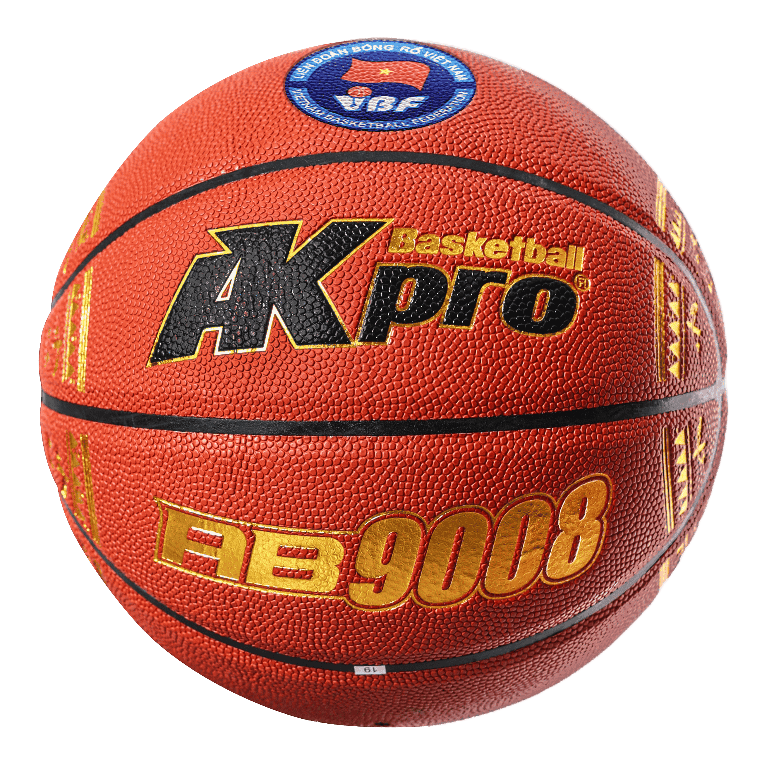 Bóng rổ thi đấu AKpro AB9008 size 6 7 - VBF (LĐBRVN)