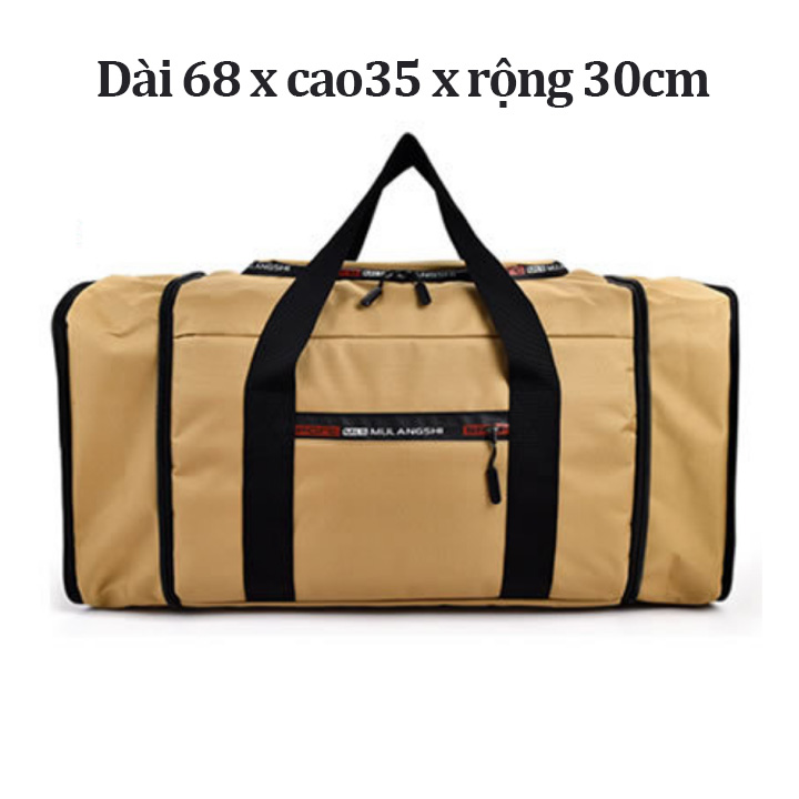 [Ảnh thật] Túi Du Lịch Chống Nước Đựng Quần Áo Balo Trống Xách Tay Cỡ Lớn 65CM Hàng đẹp như Hình.